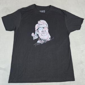 Chive Tees Larry The Cable Guy USA Sunglasses Graphic T-Shirt Black Men's XL